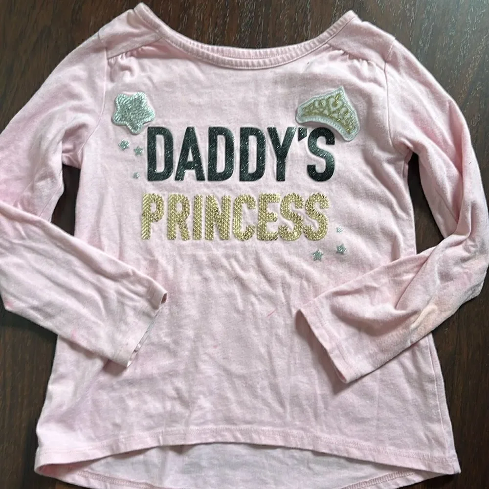 Pink long sleeve tee